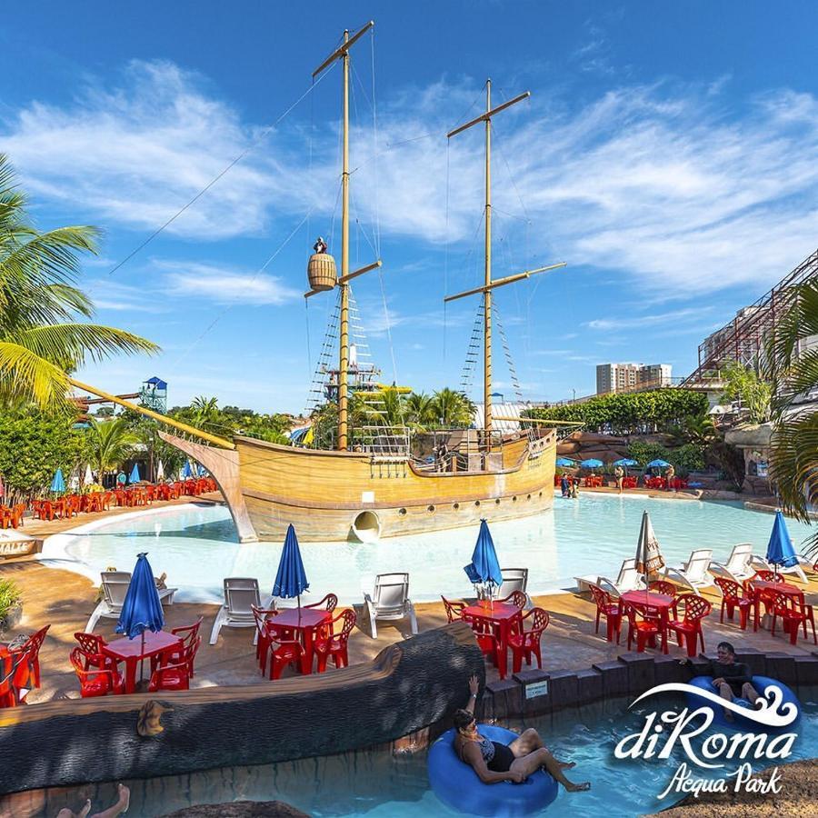 Hotel Diroma Fiori Com Um Dia De Acesso No Acqua Park Diroma Caldas Novas Luaran gambar